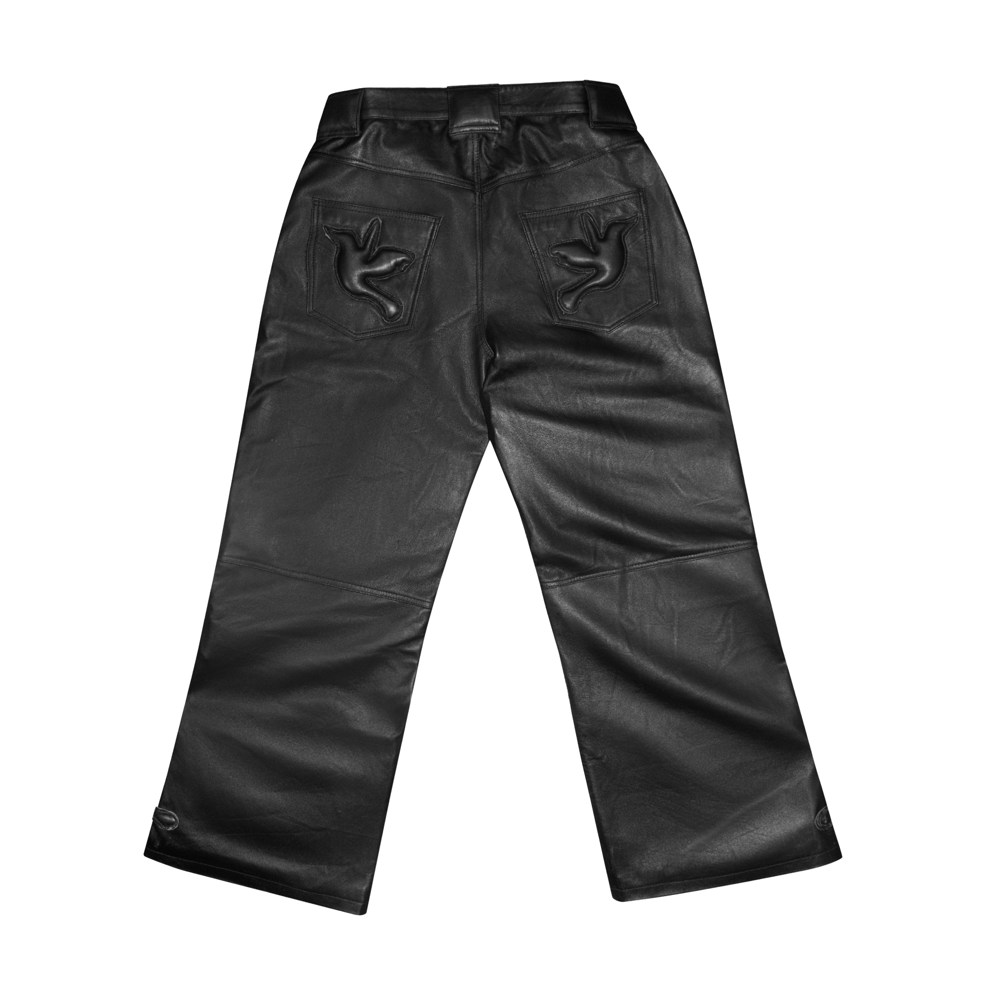 LEATHER PANTS IN BLACK