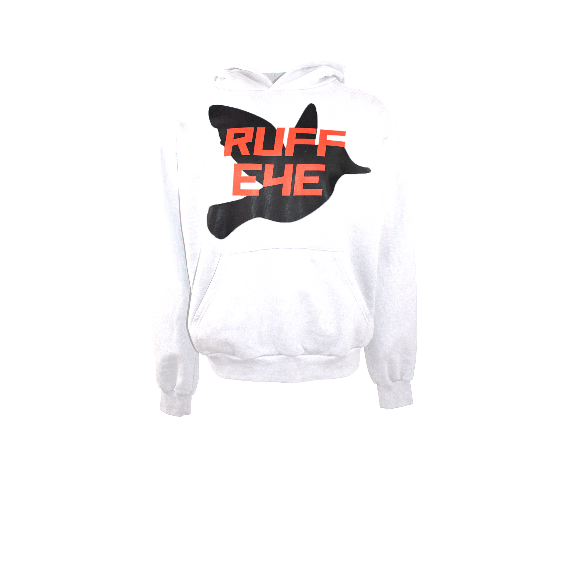 THERUFFEYE DOVE HOODIE IN white