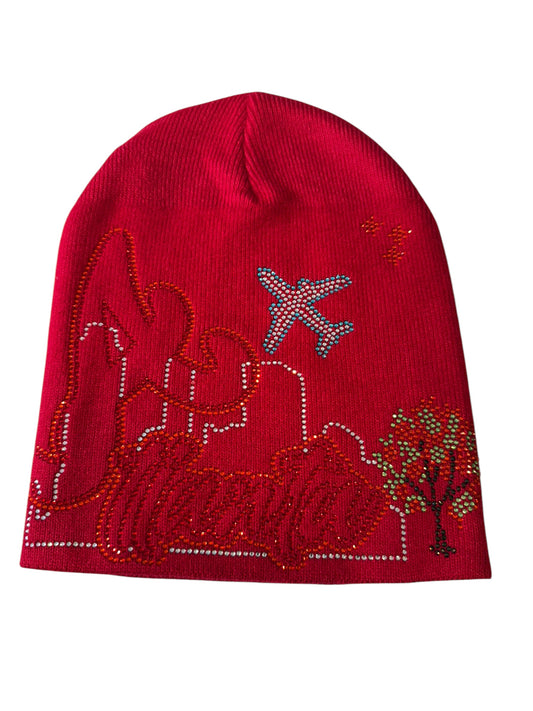 ATL Rhinestone Beanie