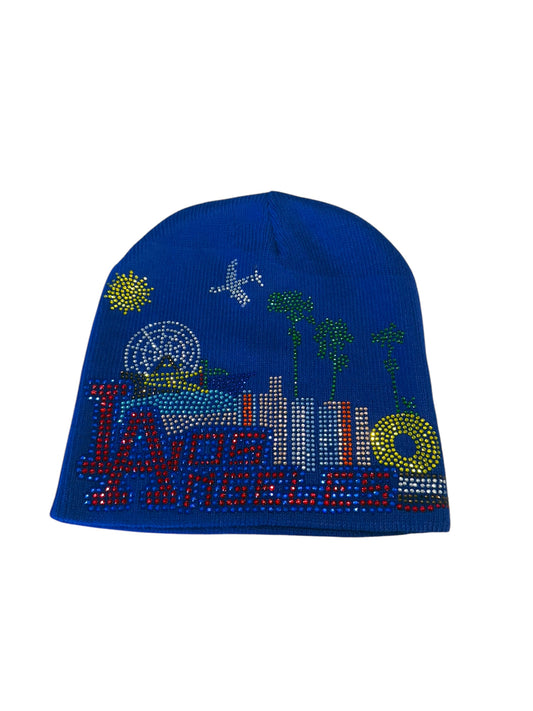 Los Angeles  Rhinestone Beanie