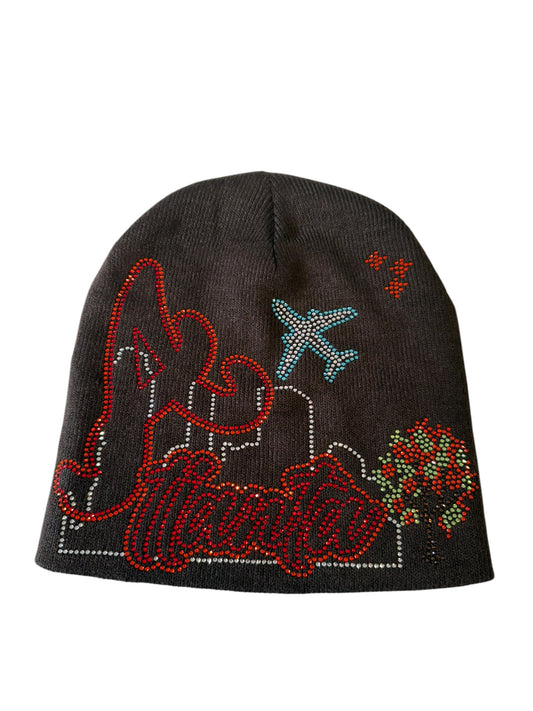 ATL Rhinestone Beanie