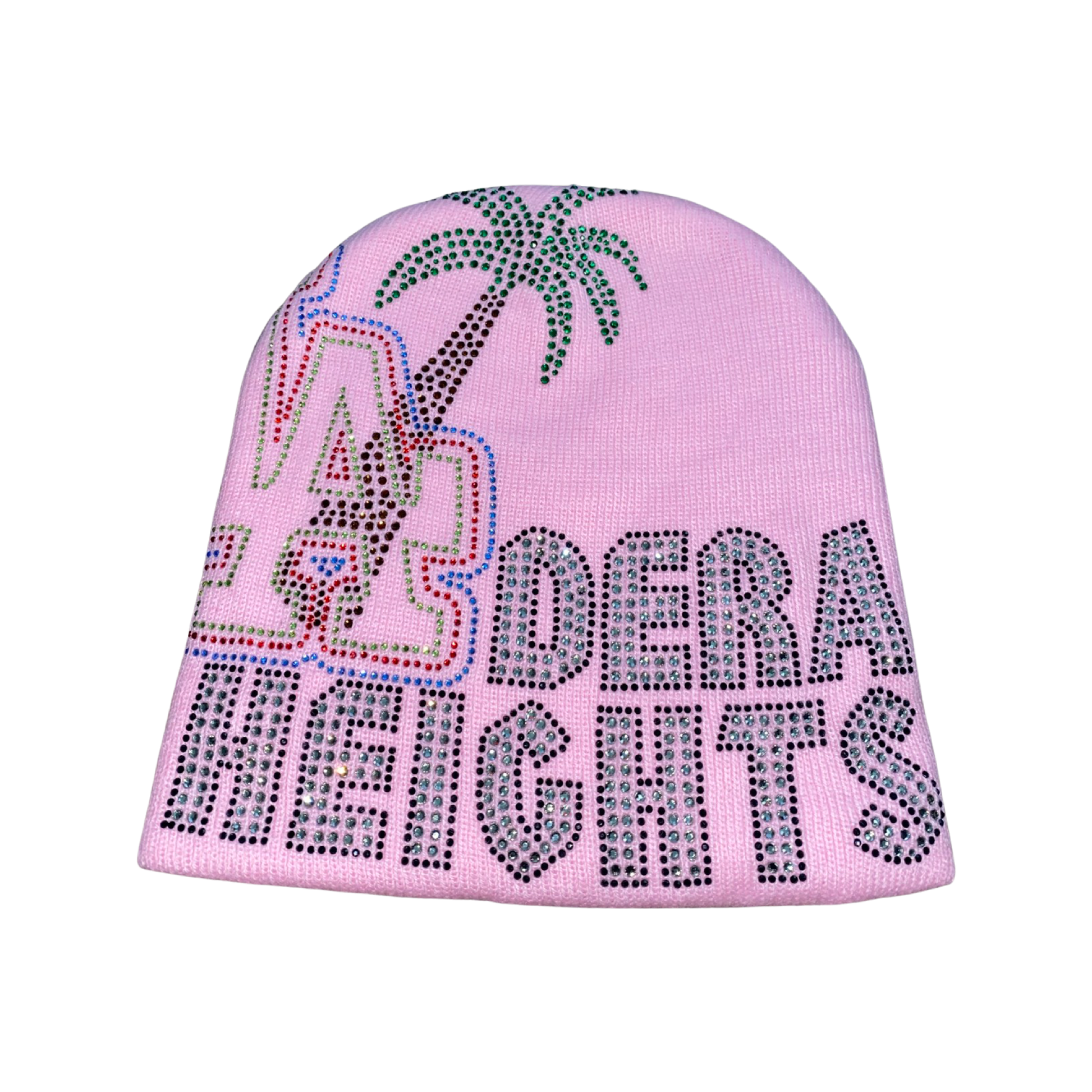 Ladera Heights Rhinestone Beanie